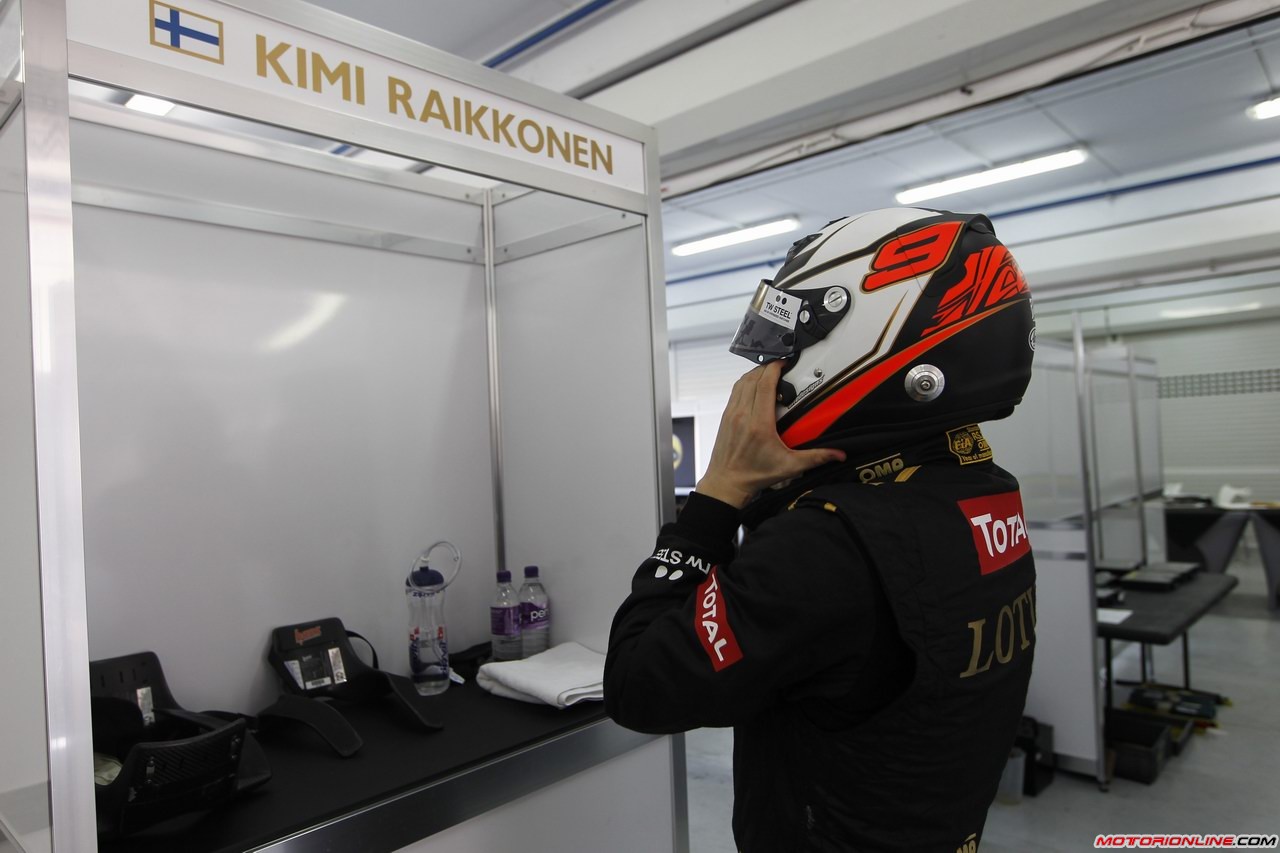 Raikkonen Test Valencia